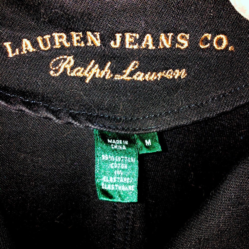 Ralph Lauren Blazer. Black. Sz M. - Picture 2 of 2